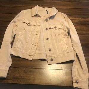 tan Jean jacket